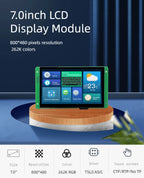 DWIN 7 Inch LCD Module 800*480 RS232/TTL HMI Commercial Touch Panel Screen Smart UART TFT Display DMG80480C070-04W
