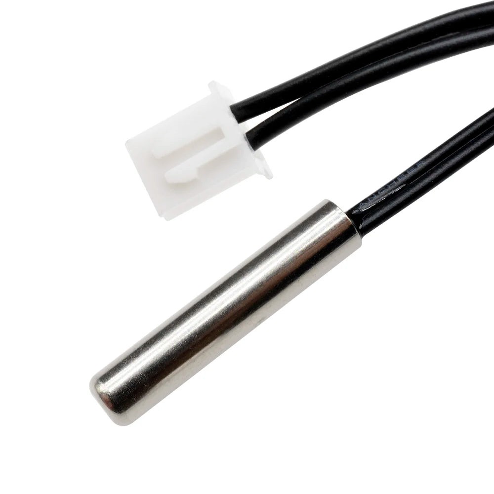 10/1pcs NTC 10K 1% 3950 Thermistor Temperature Sensor Waterproof Probe Cable 2M Temperature Sensing Wire For Arduino W1209 W1401