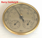 High Quality Precision Aneroid 128mm 3 in 1 Barometer with Thermometer and Hygrometer Humidity Tester Meter Outdoor Fishing