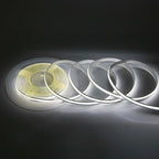 320Leds/M 8mm COB LED Strip DC 12V 24V Flexible High Bright Tape LED Light Bar Ice Blue White Red Green Pink Yellow LED Lighting