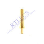 50 PCS Pogo Pin Female Contact Pad Through Holes PCB Male Header Flange Target Connector to Mate Spring Load PogoPin