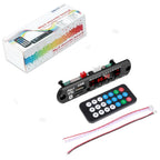 Bluetooth 5.0 MP3 WMA WAV Decoder Board DC 9V 12V Car Music Player USB Record FM Radio 3.5mm AUX for Speaker Handsfree Audio DIY
