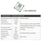 CC1101 Wireless RF Module E07-900MM10S E07-900MM10S E07-900MBL-01 E07-M1101D-SMA433Mhz E07 Module SPI Wireless Module