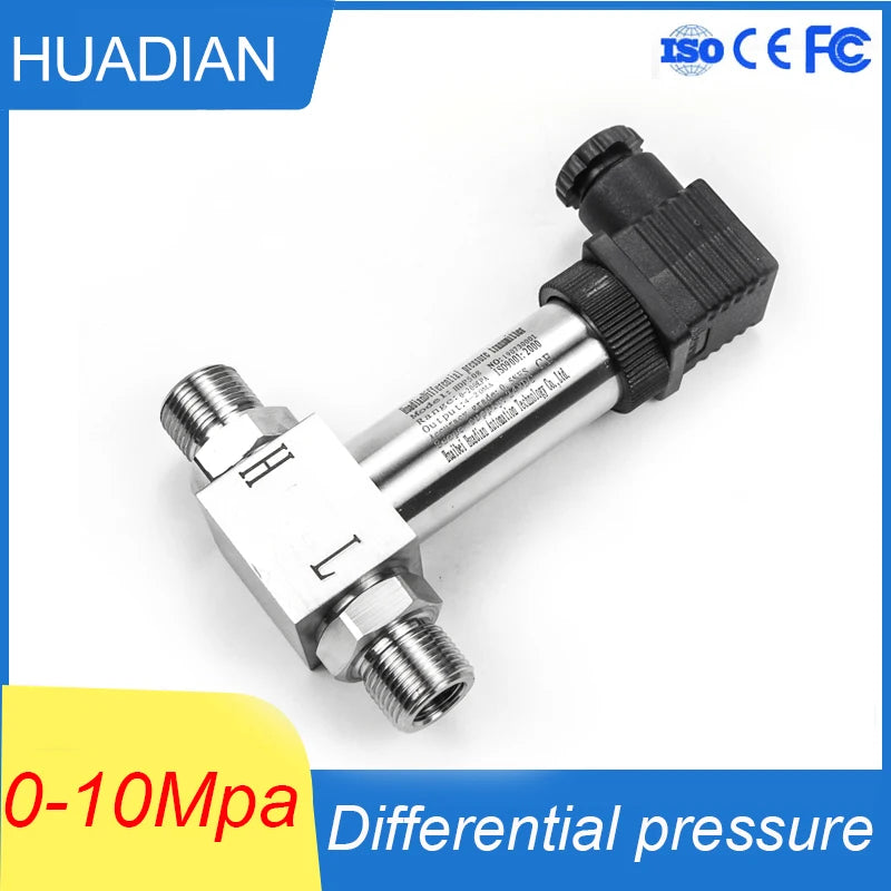 4-20mA Smart Water Differential Pressure Sensor 0-0.05Mpa Full Stainless Steel G 1/2"