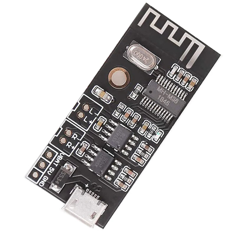 Bluetooth Amplifier Board, 5W +5W Output Power, DC 3.7V-4.2V/5V Mini Bluetooth Speaker Board