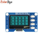 1.3 Inch 128x64 OLED Display SSD1116 with 4x4 Matrix Keyboard Module I2C SPI for Raspberry Pi ESP32