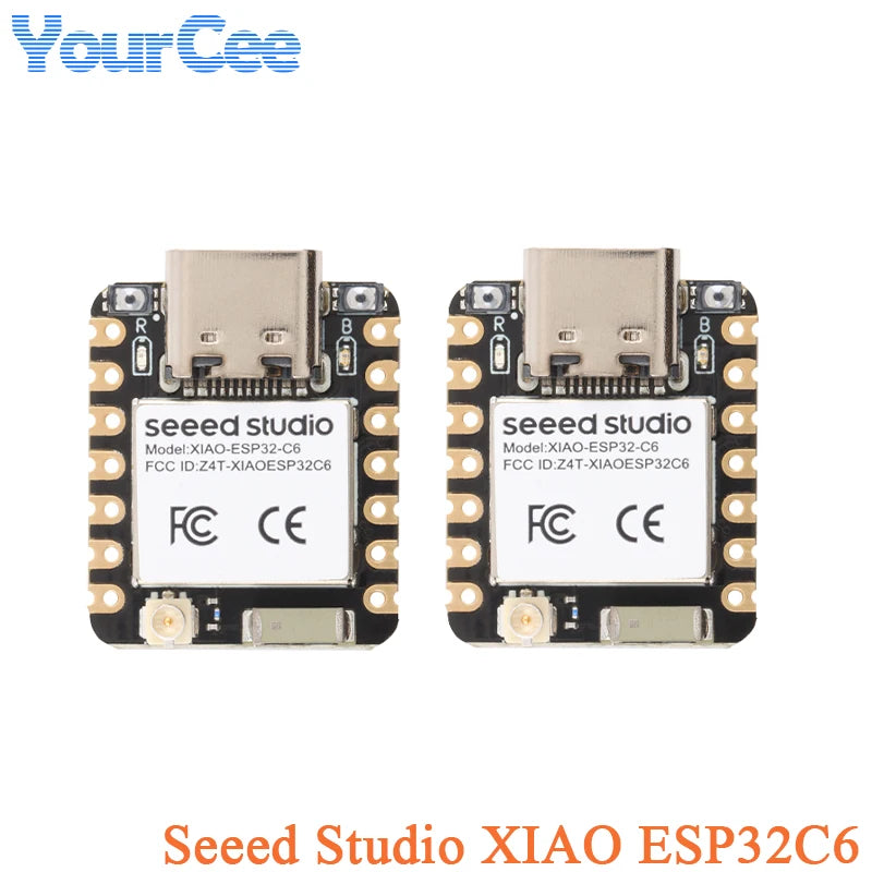 10pcs/1pc Seeed Studio XIAO ESP32C6 ESP32 ESP32C3 ESP32S3 Sense MG24 NRF52840 RA4M1 RP2350 SAMD21G18 RP2040 Development Board