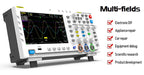 FNIRSI-1014D 1013D TC3 Oscilloscope 3-in-1 Dual Channel Input Signal Generator 100MHz * 2 Analog Bandwidth 1GSA/s Sampling Rate