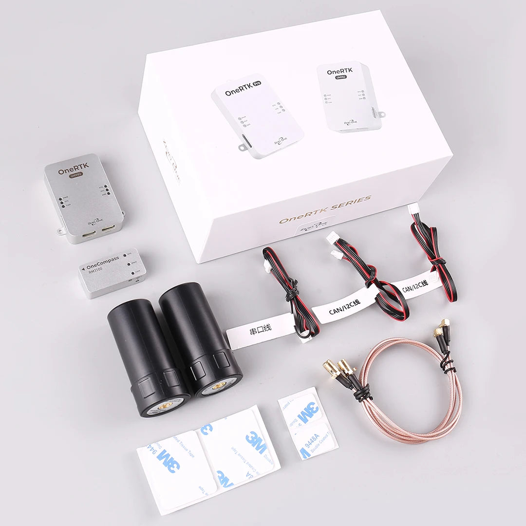 Zero One OneRTK UM982 Dual-Antenna Direction Finding RTK Module with Compass for Plant Protection & Mapping