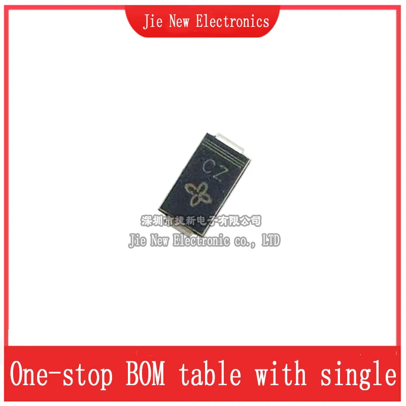 50pcs SMA  SMAJ60CA SMAJ70CA  SMAJ75CA SMAJ85CA SMAJ90CA SMAJ100CA SMAJ120CA SMAJ150CA SMAJ170CA SMAJ188CA 400W Smd Tvs Diode
