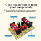 150W 3 Way HiFi Speaker Frequency Divider Audio Crossover Filter Treble Alto Bass Frequency Divider for Professional or Home Use