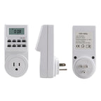 Outlet Timer 24 Hours Programmable and Plug in Timer for Electrical Outlets Indoor Digital Timer for Aquarium Light and Lamp