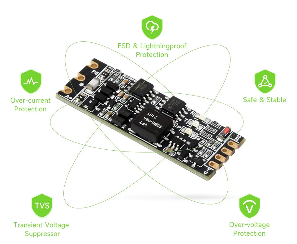UART TTL To RS485 C Built-In Protection Circuits