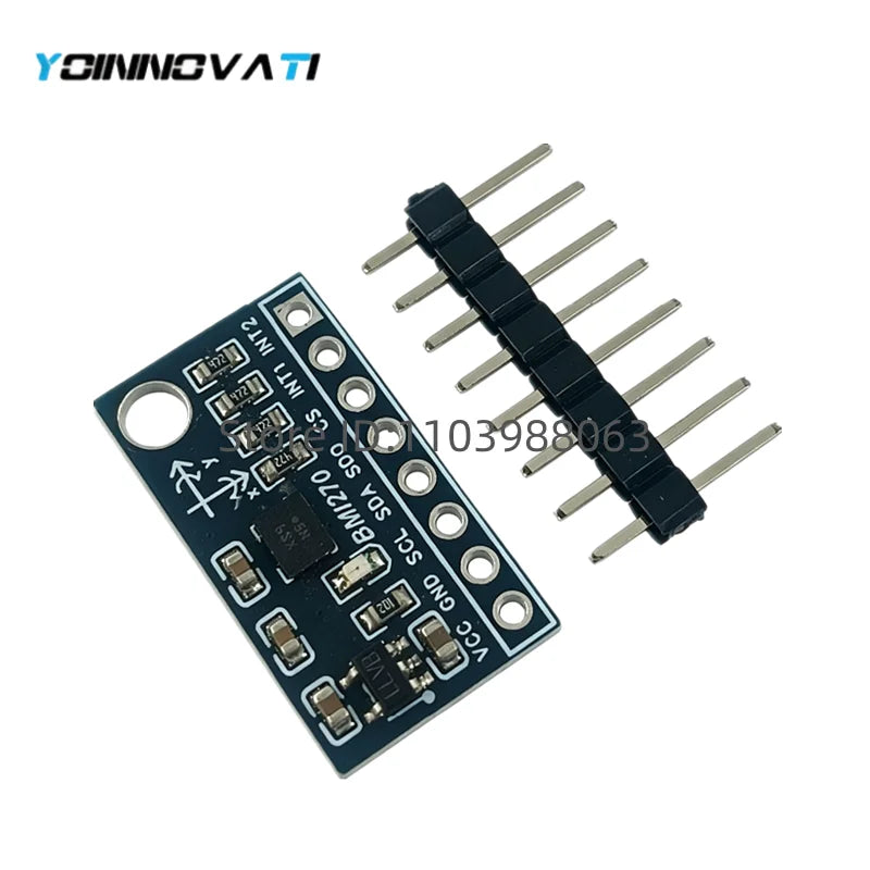 BMI270 6-Axis Gyroscope + Accelerometer High Precision IMU Sensor Module 6-Axis Attitude Sensor for Smart Car Robotics Arduino