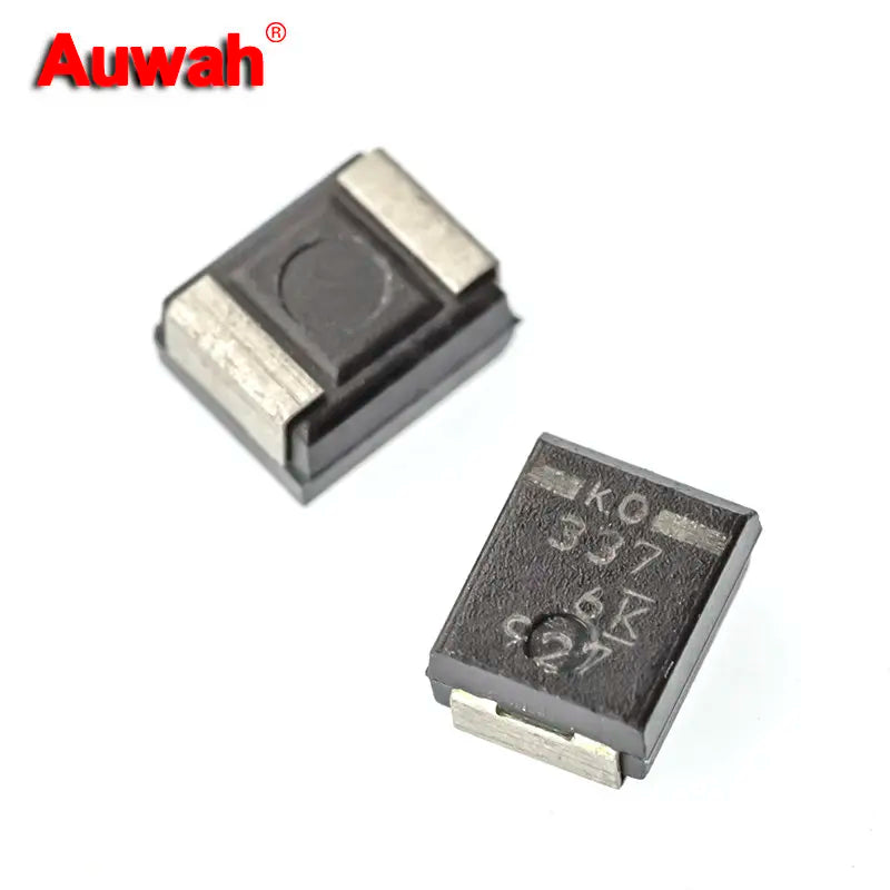 5pcs/lot 6.3V 330UF T520B337M006ATE040 3528 Type B SMD Polymer Tantalum Capacitors Low ESR 40mOhms New and Original