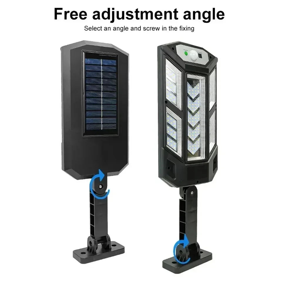 Newest Powerful Solar Lights Outdoor Solar Lamp Of Motion Sensor 4 Mode Waterproof IP65 Solar Garden Light Street Yard Lantern