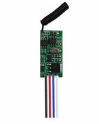 FUNNYSHIELD 433Mhz RF Relay Receiver 12V 24V Wireless Remote Control Micro Receiver Module Controller Switch Power Transmitter