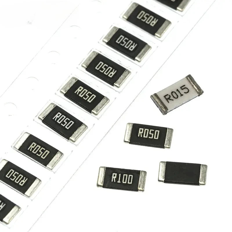 20pcs 2010 SMD alloy power resistor 1% 0.01 0.015 0.02 0.03 0.04 0.05 0.06 0.1 ohm 10mR 20mR 50mR 1W 2W Low resistance