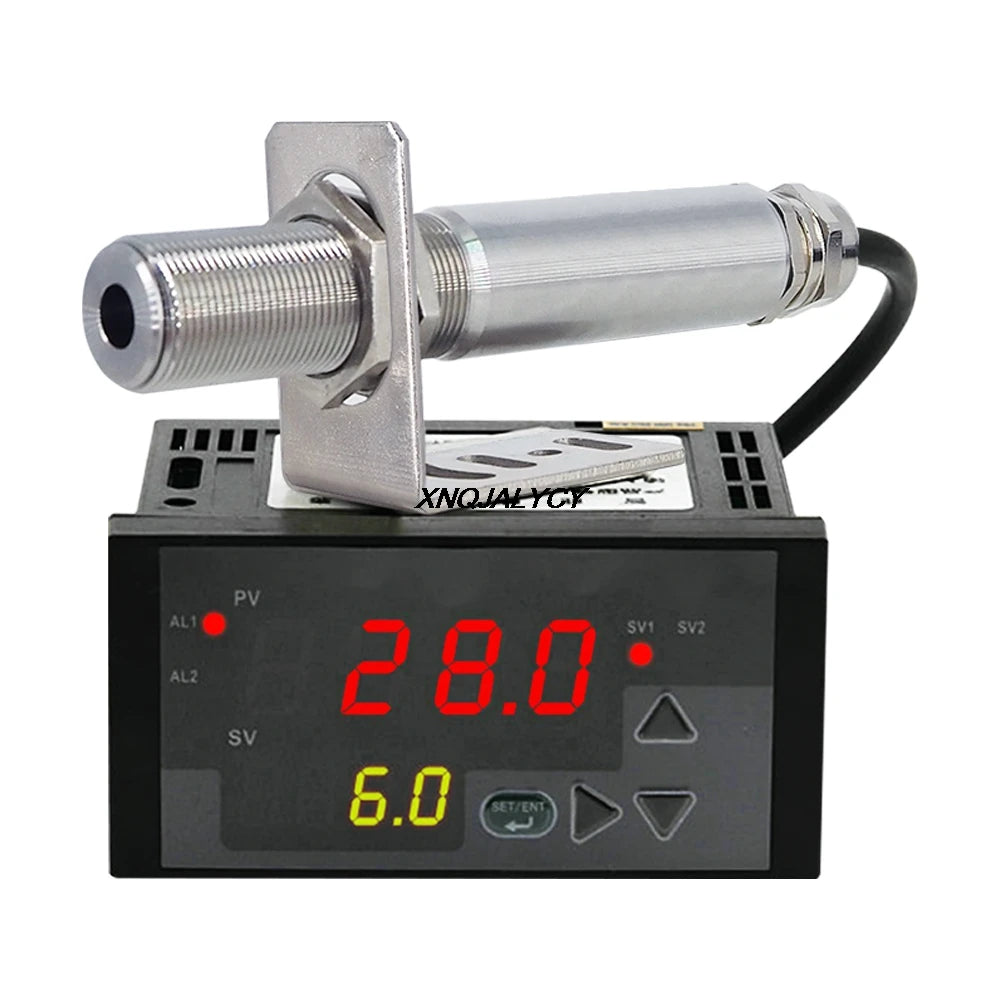 0-5V 10V Voltage RS485 Industrial Non Contact Online Infrared Thermodetector Probe Infrared Temperature Sensor Transmitter