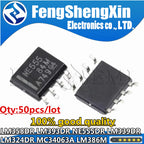 50PCS LM358DR LM358 SOP LM358DT LM358DR2G LM393DR LM393 NE555DR NE555 LM339DR LM339 LM324DR LM324 MC34063A MC34063 LM386M LM386