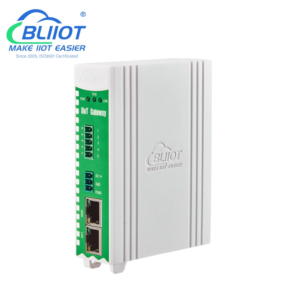 BLIIOT BMS Remote BACnet Modbus Gateway RS485 Modbus RTU/TCP PLC IEC104 DLT645 to BACnet Protocol Converter