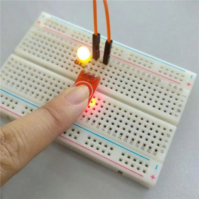 A21I-50Pcs Ttp223 Touch Button Modular Self-Locking Jog Capacitive Switch Single-Channel Transformation