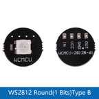 5V 1Bit 3 4Bit 7 8Bit 9 12Bit 16Bit 24Bit 32Bit 64 Bits WS2812 5050 RGB LED Ring Lamp Light + Integrated Drivers For Arduino Diy