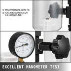 SucceBuy DieselFuel Injector Tester 6000PSI With DualScale Gauge Engine FuelTest Tool Diesel Injector Nozzle Pop Pressure Tester