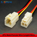 1/5/10Set 6.3mm 1P-8P Automobile Harness Connector 15cm High Current Equipment Cable Male Female Plug Butt Joint 0.75mm2 18AWG
