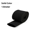 Black Fishing Rod Heat Shrink Tube Anti-Skid ID 15mm - 60mm DIY Non-Slip Handle Protect Wrap Cover Case 2:1 Polyolefin Sleeve