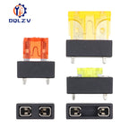 5PCS Universal Car Fuse Holder PCB Panel Mount Insurance Blocks Safety Terminals 10A Micro Mini Small Medium