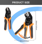 Crimps Plug JST ,TE,XH,SM,VH,PH,Molex Terminals Ratchet Crimper Pliers SN-68B For 0.08-1.5mm²(28-16 AWG) Wires Tool