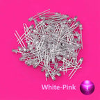 SAMIROB 60/100Pcs 3mm LED Diode Kit F3 Schottky Assorted Diode Red White Green Blue Yellow Orange Pink Purple Warm White for DIY