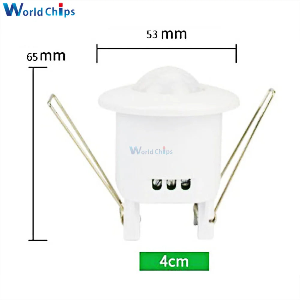 110V 220V Ceiling PIR Infrared Body Motion Sensor Detector Lamp Light Switch lampholder For LED lamp Bulb Automatic ON / OFF
