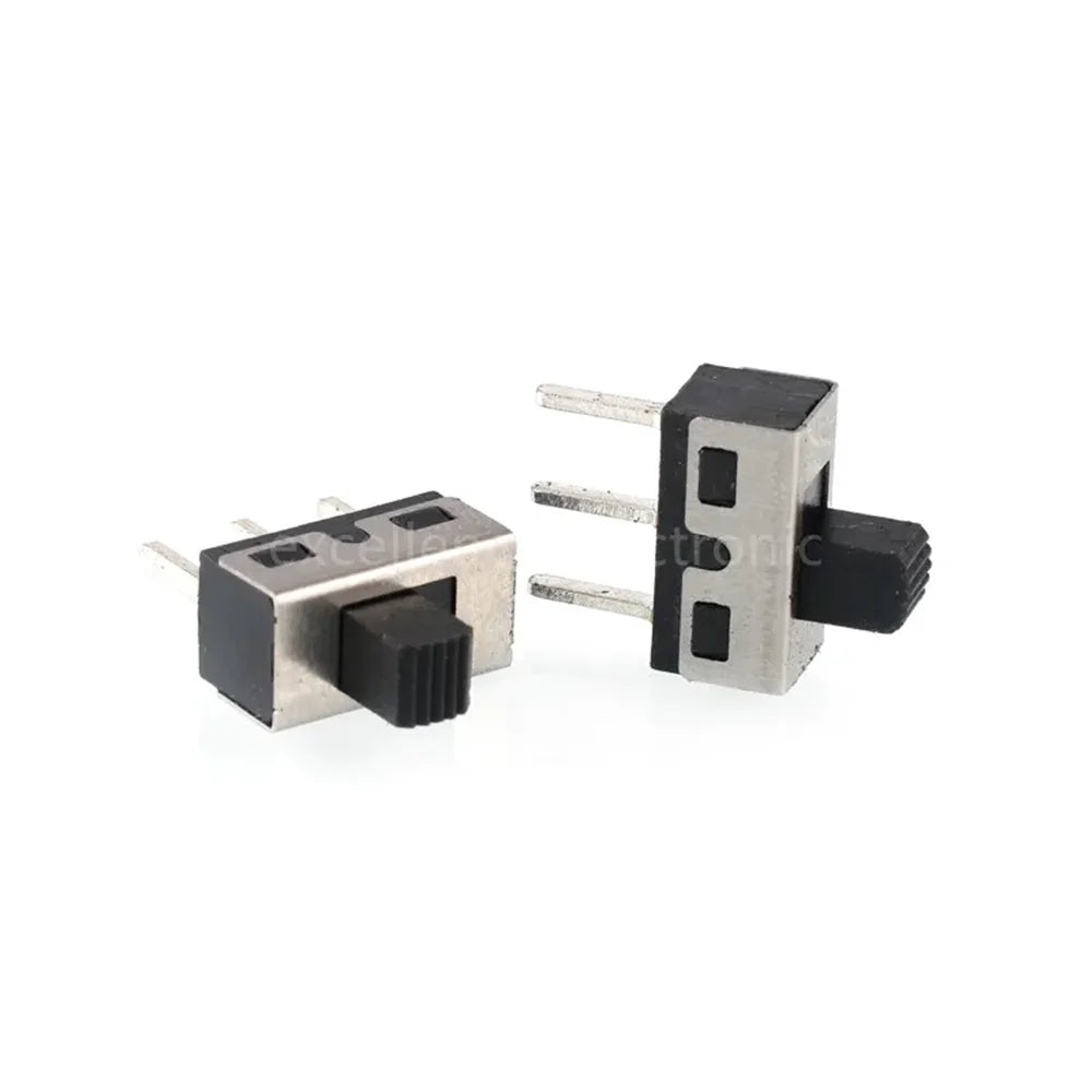 70Pcs/Box Micro Slide Switch SS12F15 SK12D07 Toggle Switch Interruptor On-Off Mini Slide Switch PCB Mount For Arduino