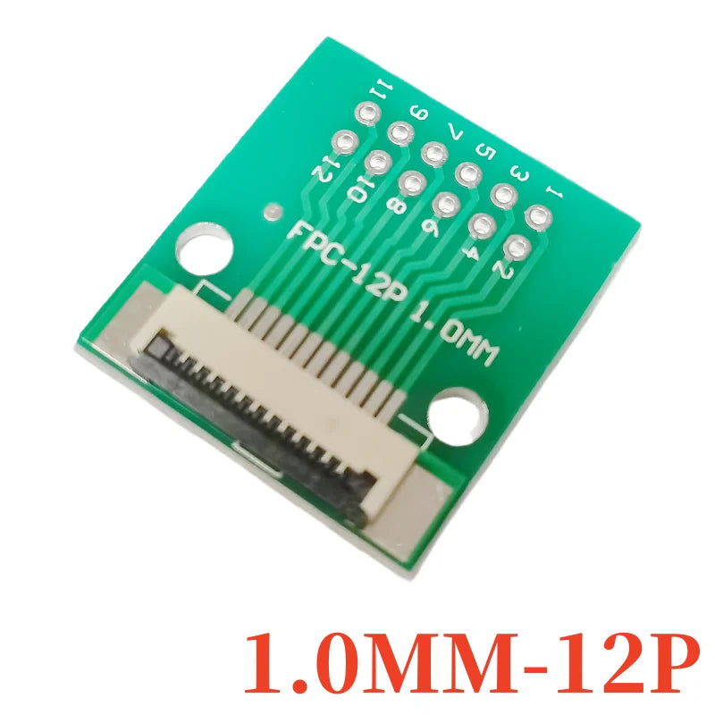 FPC FFC Flexible Cable Adapter Board 1.0mm Pitch Connector SMT to 2.54mm 4P/6P/8P/10P/12P/14P/16P/20P/24P/26P/30P