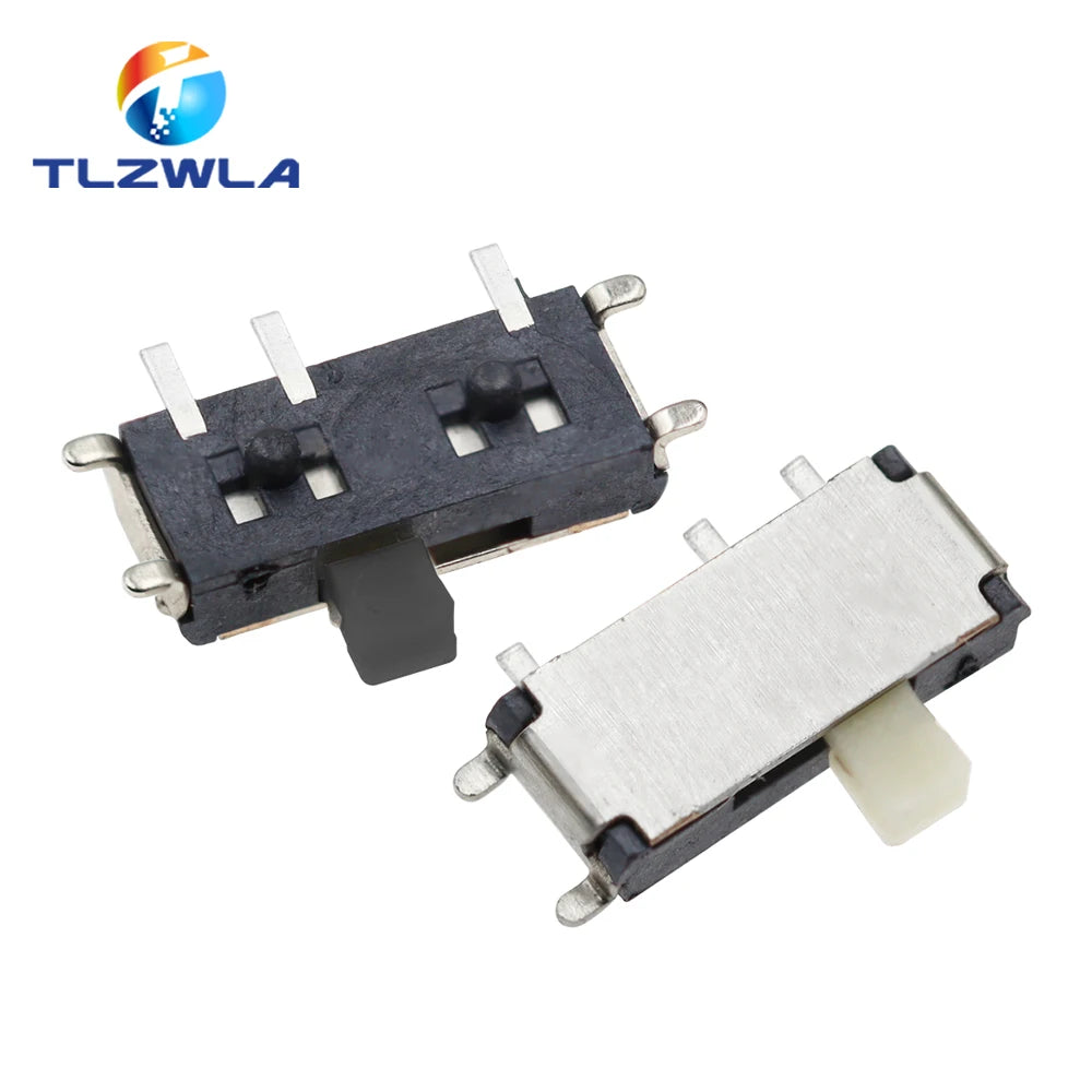 50PCS Mini 7-Pin On/Off 1P2T SPDT MSK-12C02 SMD Toggle Slide Switch For MP3 MP4