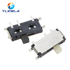 50PCS Mini 7-Pin On/Off 1P2T SPDT MSK-12C02 SMD Toggle Slide Switch For MP3 MP4