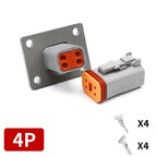 Deutsch DT/DTM/DTP/DTF Multi-Pin Waterproof Connector | 22-14AWG Sealed Plug for Heavy Duty Truck & Bus Electrical Systems
