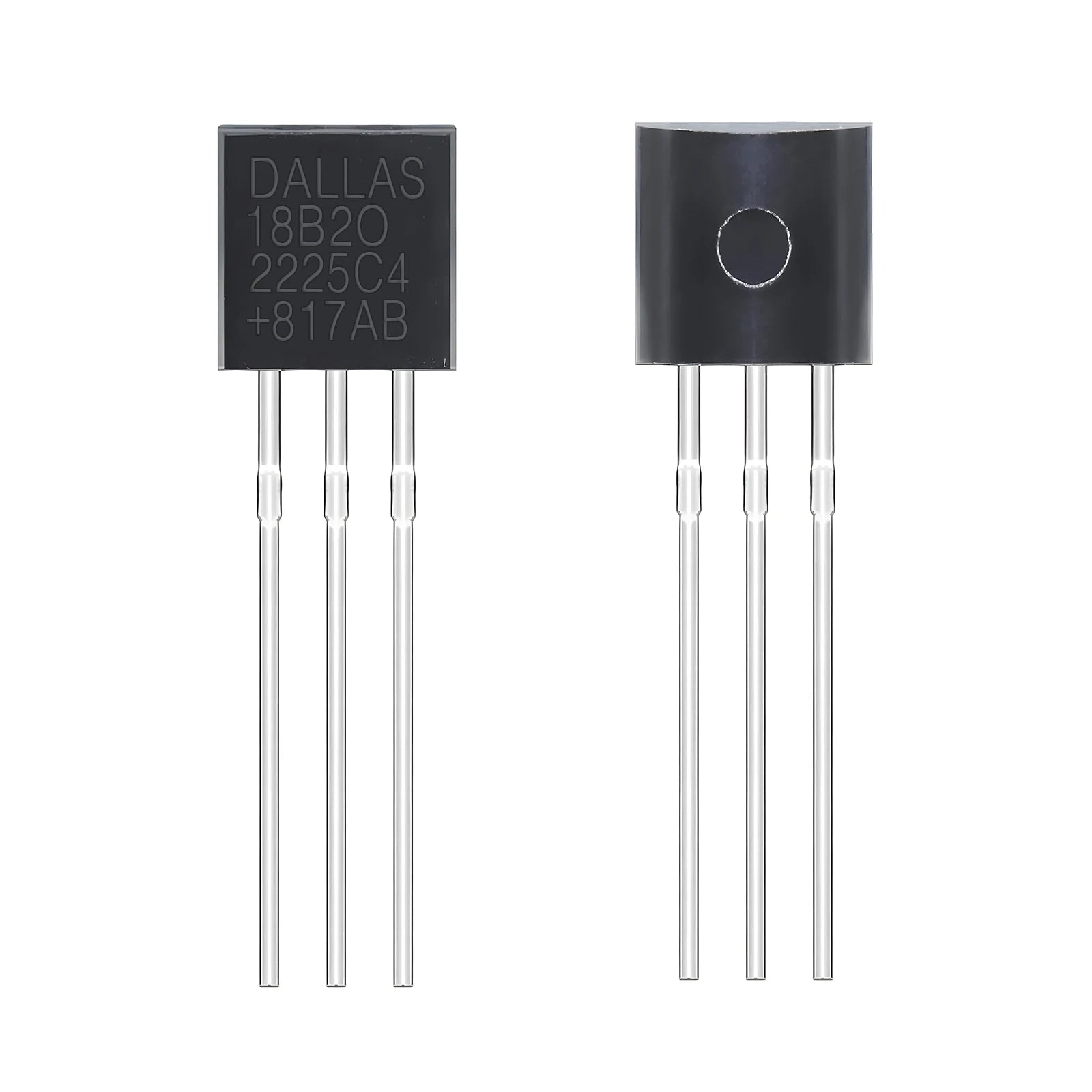 2/8/15pcs Temperature Sensor Electronic Chip DS18B20 TO-92 18B20 chips IC DIY Electronic Digital Thermometer -55°C to 125°C