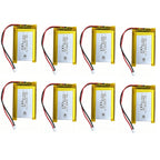 103450 3.7V 2000mAh Polymer Lithium Rechargeable Battery Jst PH 2.0mm 2pin Plug for Camera GPS Navigator MP5 Bluetooth Headset