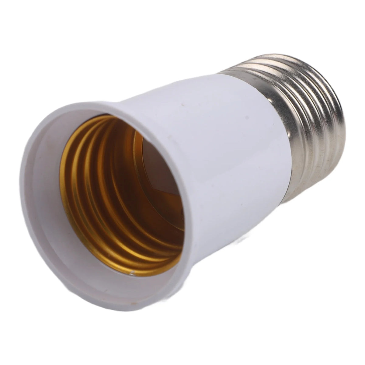 For E27 Extension Adapter Socket for For E27 Screw Base Lighting Devices Including Pendant Lights and Recessed Fixtures