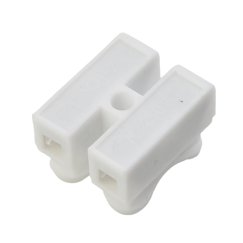 20Pcs CH2 Spring Quick Wire Connector Cable Clamp 2p Electrical Crimp Erminal Block 2 Way Easy Fit For Led Strip