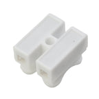 20Pcs CH2 Spring Quick Wire Connector Cable Clamp 2p Electrical Crimp Erminal Block 2 Way Easy Fit For Led Strip