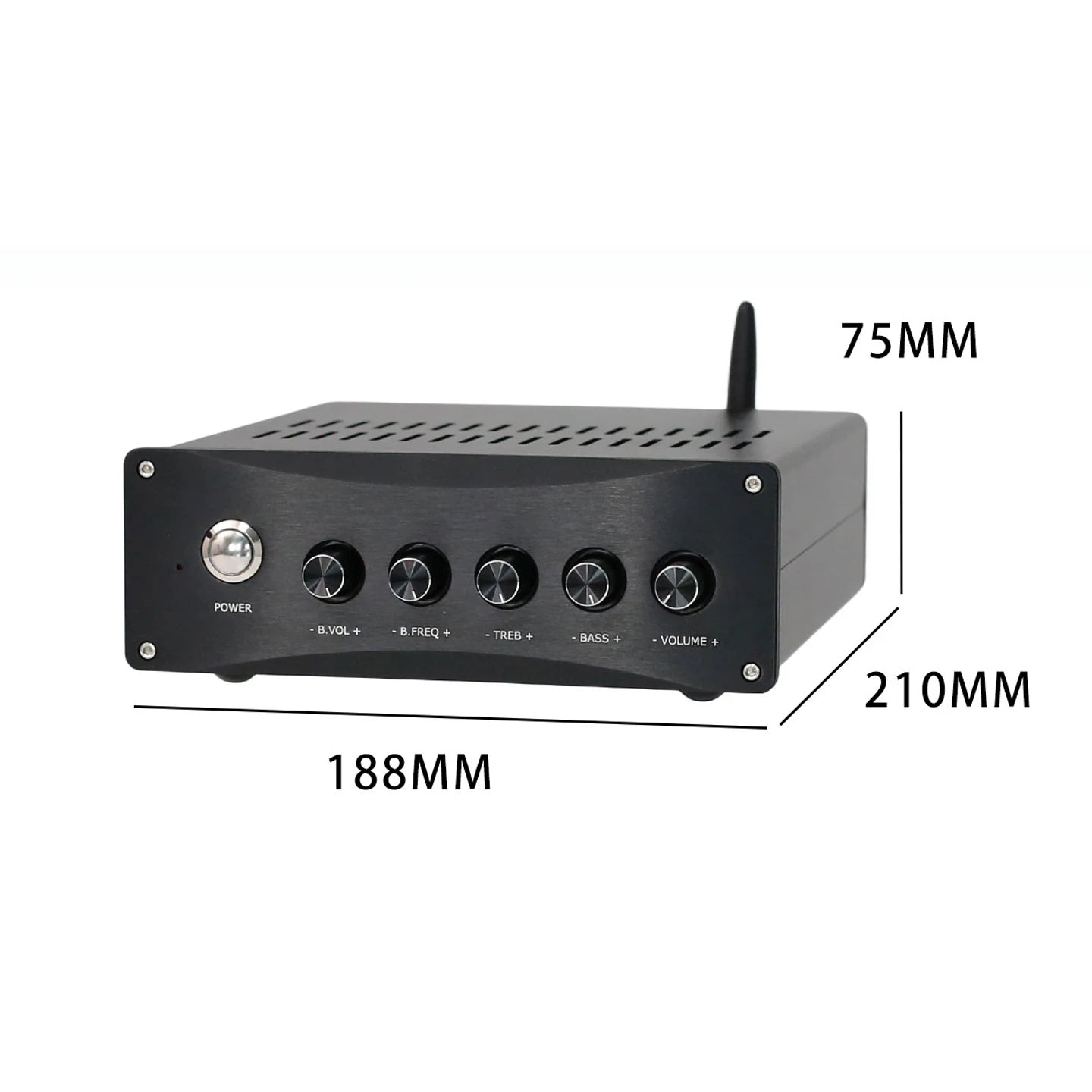 YJCO TPA3255 Bluetooth Power Amplifier 300Wx2+600W 2.1 QCC3034 QCC3084 PCM5102 Decoder LLC Built-in LLC Switching Power Supply