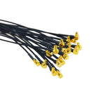 1Pcs RF1.37 Cable SMA Male/Female to MMCX Male 90 Degree Connector 50ohm SMA to MMCX RF Coaxial Extension Jumper OD=1.37 Cable