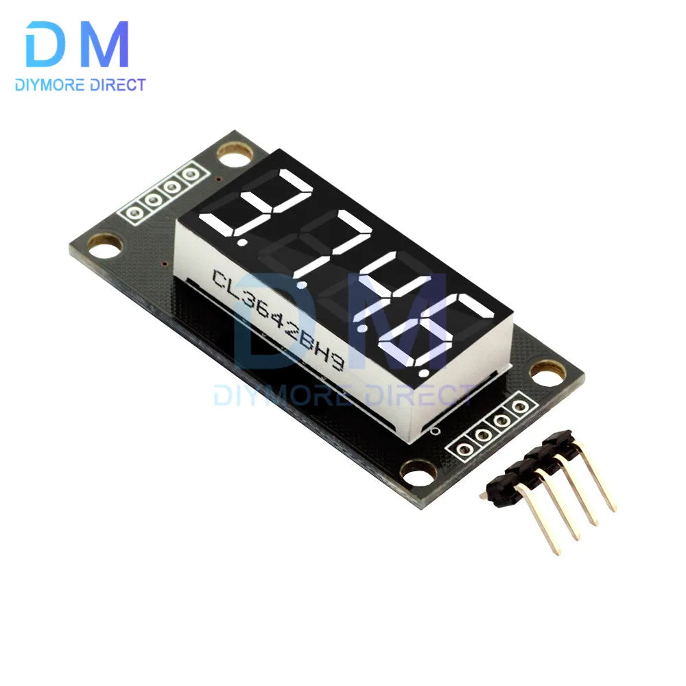 TM1637 LED Display Module For Arduino 0.36 Inch 7 Segment 4 Bits Clock RED Anode Digital Tube Four Serial Driver Board Pack