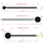 Resistive Film Pressure Sensor, Force-Sensitive Resistor, Footbed Shoe Pad, Robot Tactile Flexibility, Flexible Film FSR