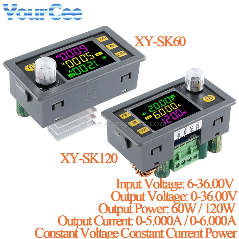 SK150 SK120 SK60 SK150S Buck Boost Converter 150W 120W 60W CNC CC CV MPPT Power DC Adjustable Regulated Solar Charging Module