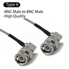 RG316 Cable Q9 BNC to BNC Male Female Coax Jumper Pigtail Cable Crimp Fast Delivery WiFi Antenna Extension Cable